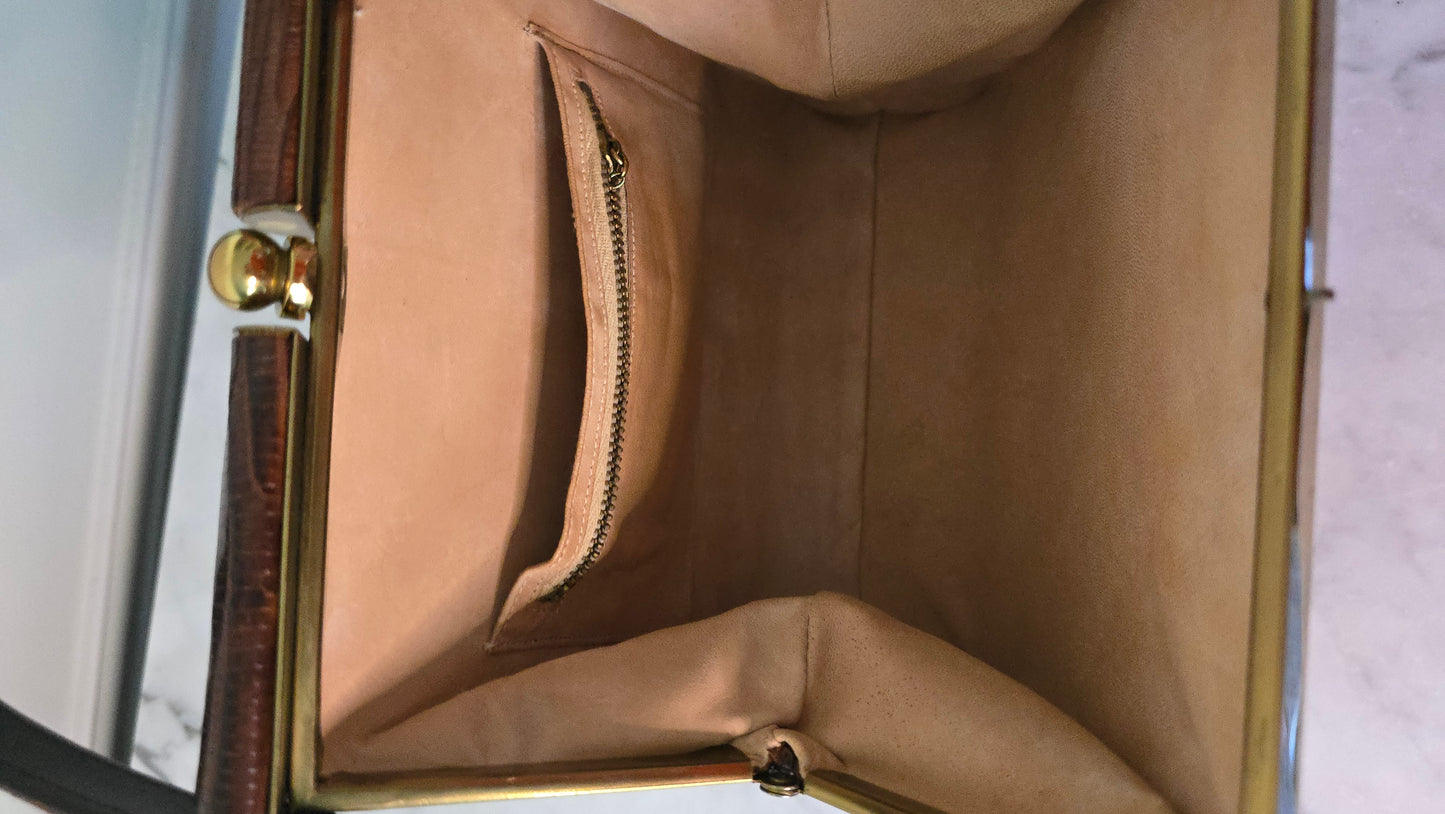 Vintage Brown Handbag