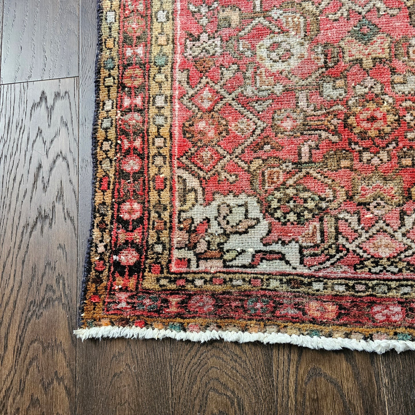 Hoseinabad Handmade Rug Runner - 2'6"x 6'3"