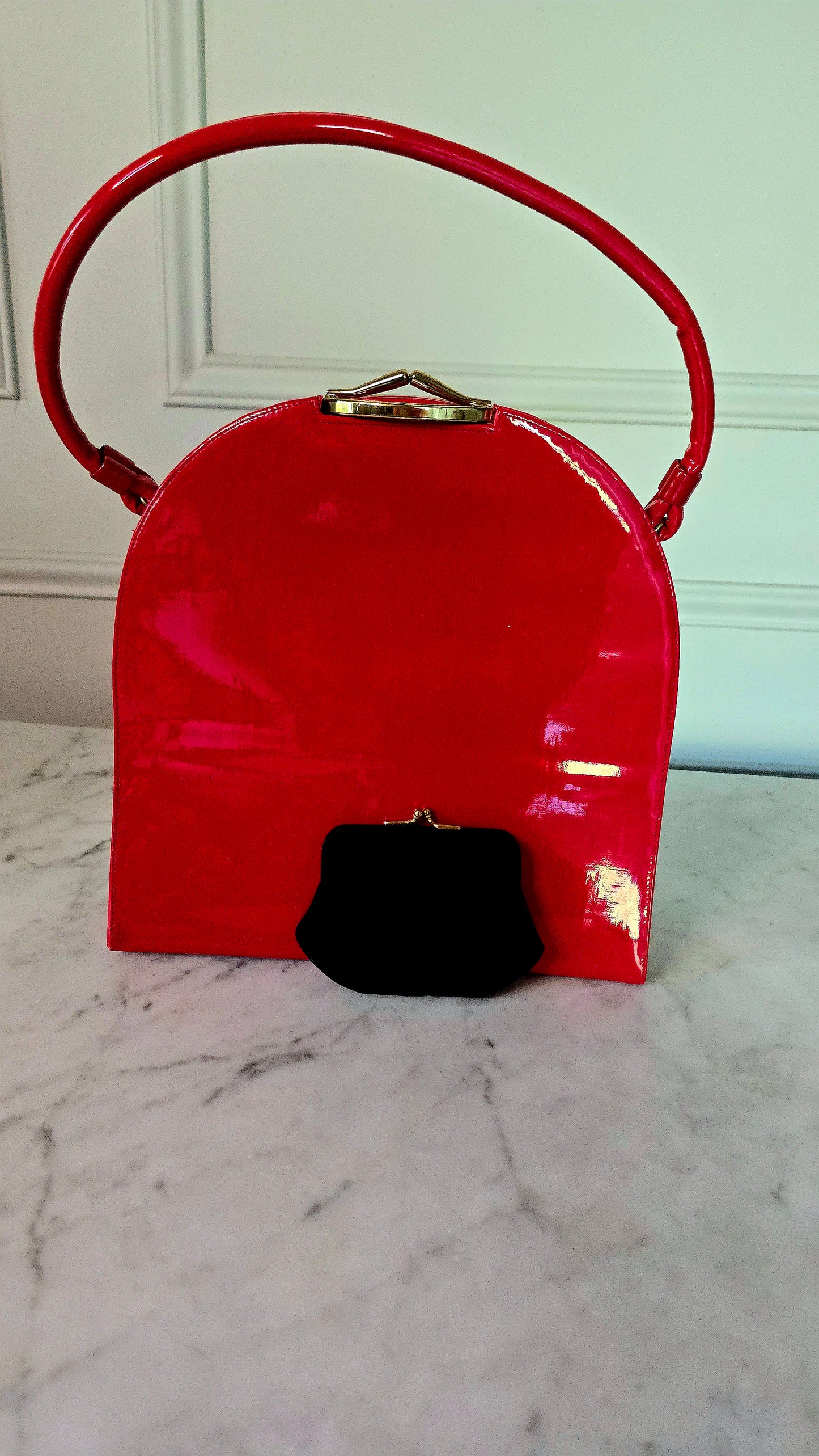 Vintage Red Handbag